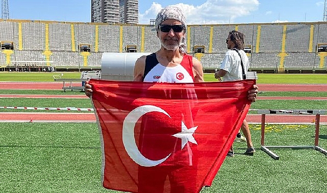 Egeli akademisyen Prof. Dr. Levent Ballice “32. Balkan Masterler Atletizm Şampiyonası"nda ikinci oldu