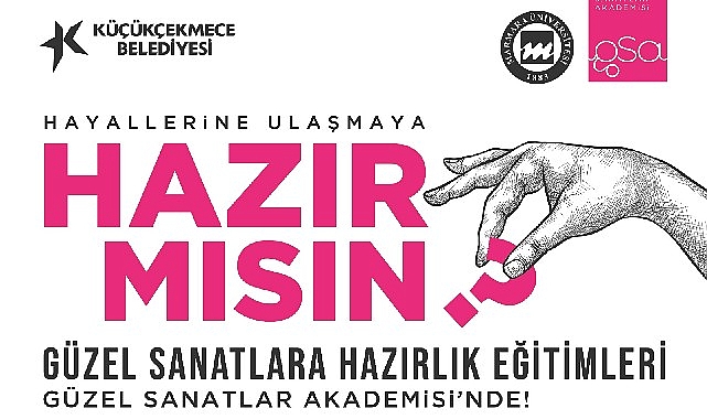 Küçükçekmece'de Herkes için Sanat! GSA'DA 29 Branşta Sanat Eğitimleri Başlıyor