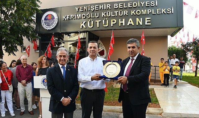 Yenişehir Belediyesi Nuri Ulusu Kütüphanesi hizmete açıldı