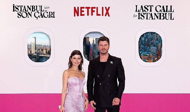 Başrollerini Kıvanç Tatlıtuğ ve Beren Saat'in paylaştığı Netflix'in yeni filmi İstanbul İçin Son Çağrı'nın galası gerçekleşti