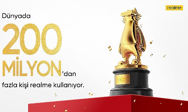 Dünyada 200 Milyondan Fazla Kişi realme Kullanıyor! realme, Dünya Çapındaki Kullanıcılarıyla Birlikte Büyüyerek, Küresel Pazarları Fethetmek için Pazar Trendlerine Meydan Okuyor