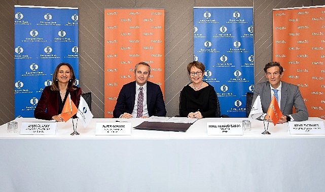 ING Türkiye ve ING Leasing'den EBRD ile 100 milyon euro ve 5 milyon ABD doları kredi anlaşması