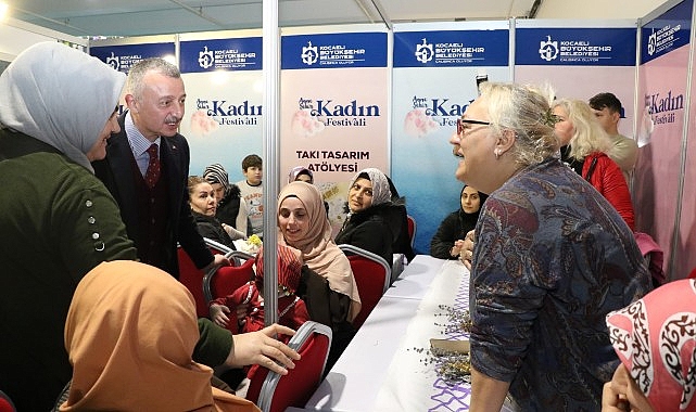 Büyükşehir'in Kadın Festivali dolu dolu geçti