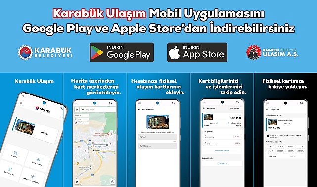 Karabük Ulaşım Mobil Uygulaması Yayında