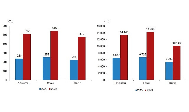 TÜİK: Mevsimlik tarım işçilerinin ortalama günlük ücretleri 2023 yılında %114,6 arttı