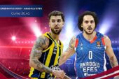 EuroLeague'in Türk Derbisi Fenerbahçe Beko – Anadolu Efes Karşılaşması S Sport Plus'ta