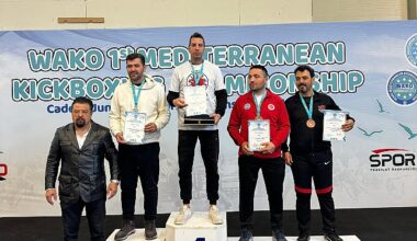 Bostanlıspor’a 2 branşta 4 altın, 2 gümüş, 1 bronz madalya…