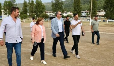 Didim Belediye Başkanı Hatice Gençay, Akbük Mahallesi’nde incelemelerde bulundu