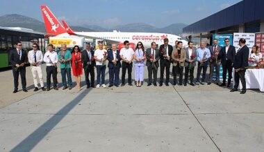 Gazipaşa-Alanya Havalimanı Corendon'un ilk Brüksel uçusunu karşıladı