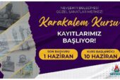 Nevşehir Belediyesi Güzel Sanatlar Merkezi’nde çocuk, genç ve yetişkinler için “Karakalem Resim Kursu” açılacak