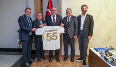 Samsunspor'dan Başkan İbrahim Sandıkçı'ya Ziyaret