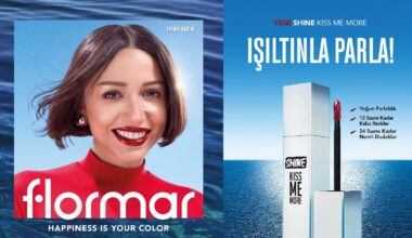 Zeynep Bastık x Flormar Yeni Shine Kiss Me More ile “Işıltınla Parla”