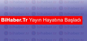 BiHaber.tr Yayın Hayatına Başladı!