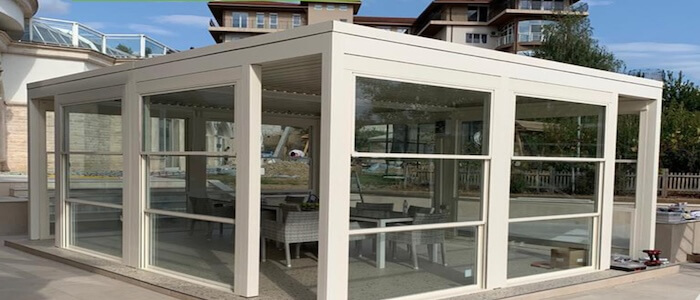 Eliz Cam Sistemleri; Cam Balkon, Kış Bahçesi ve Bioklimatik Pergola ile Konforlu Yaşam Alanları